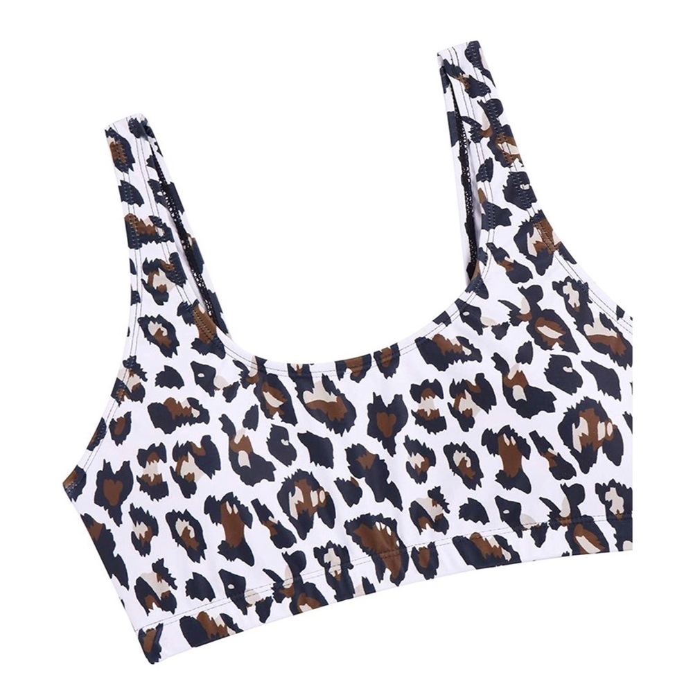 High Waisted Cheeky Bikini Set Two Piece Swimsuit - Picture 4 of 5